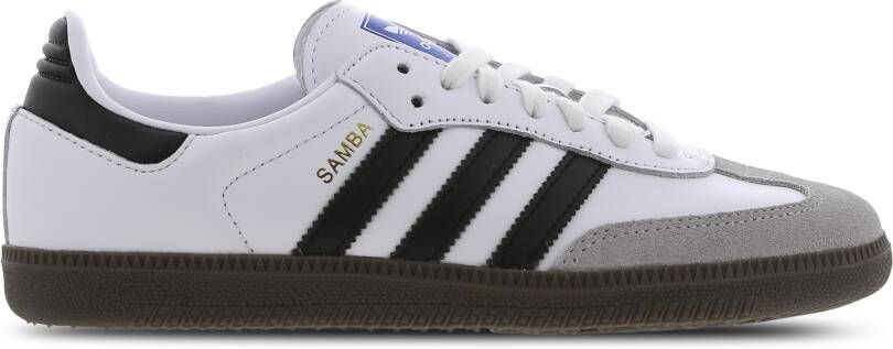 Adidas Samba Sneakers Dames Wit Leer