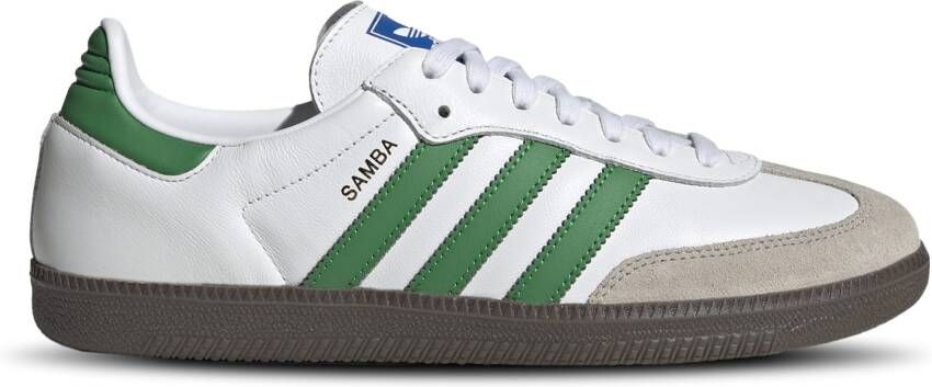 Adidas Samba Heren Schoenen Wit Maat: 40 2 3 Leer Foot Locker