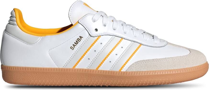 Adidas Samba Heren Schoenen Wit Maat: 44 Leer Foot Locker