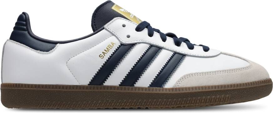 Adidas Samba Heren Schoenen Wit Maat: 41 1 3 Leer Foot Locker