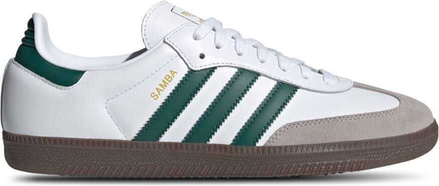 Adidas Samba Heren Schoenen Wit Maat: 40 Leer Foot Locker