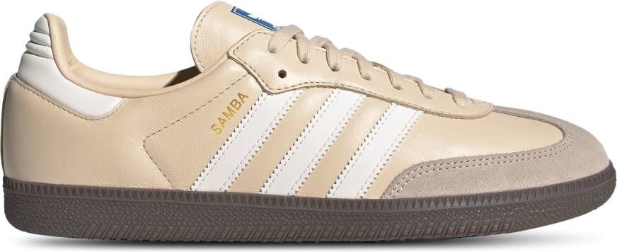 Adidas Samba Sneakers Heren Beige 2 3 Mesh Synthetisch