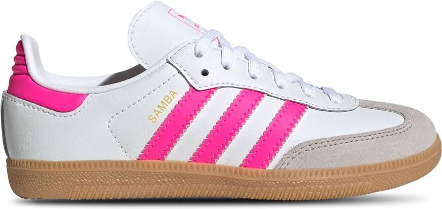 Adidas Samba Unisex Schoenen Wit Maat: 30.5 Leer Foot Locker