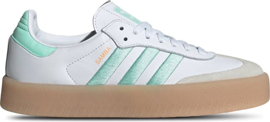Adidas Sambae Dames Schoenen Wit Maat: 39 1 3 Suède Foot Locker