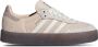 Adidas Originals Beige Leren Sneakers met Rubberen Zool Beige Dames - Thumbnail 2