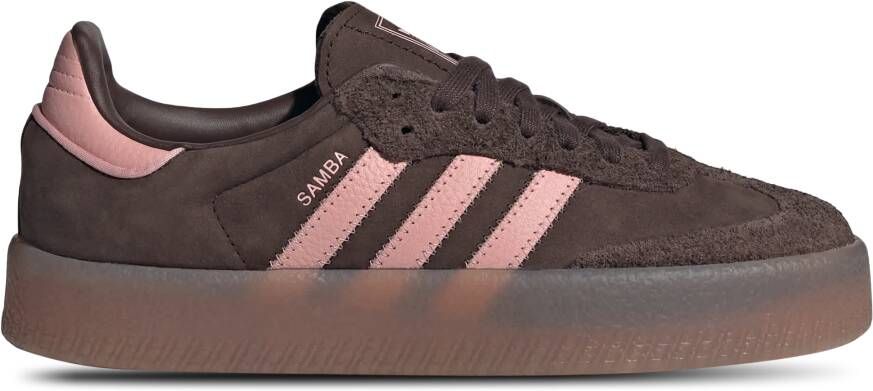Adidas Sambae Schoenen Bruin Maat: 36 2 3 Leer Foot Locker