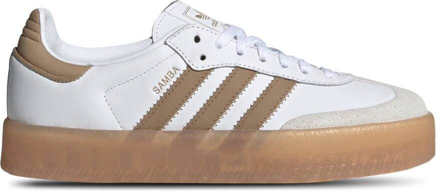 Adidas Sambae Dames Schoenen Wit Maat: 36 2 3 Suède Foot Locker