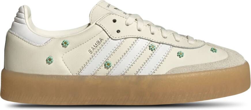 Adidas Sambae Sneakers Dames Wit 2 3 Leer - Foto 3