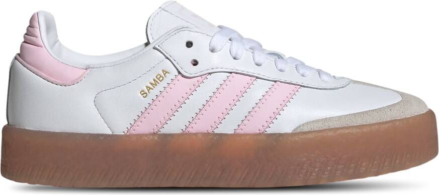 Adidas Sambae Unisex Schoenen Wit Maat: 36 Leer Foot Locker