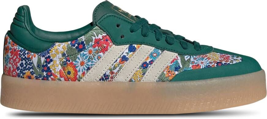 Adidas Sambae X Liberty London Dames Schoenen Blauw Maat: 37 1 3 Leer Foot Locker