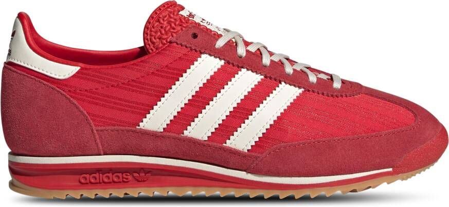 Adidas SL 72 Schoenen Rood Maat: 37 1 3 Leer Foot Locker