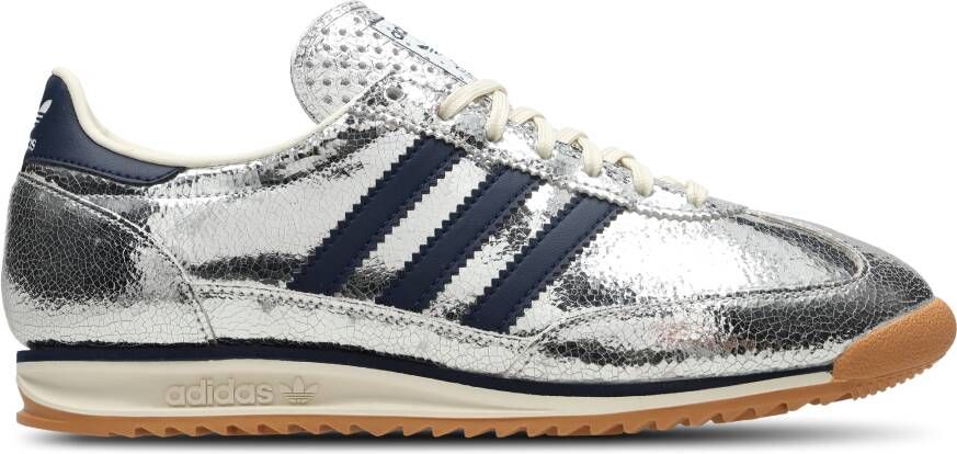 Adidas SL 72 Dames Schoenen Zilver Maat: 36 Leer Foot Locker