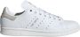 Adidas Originals Stan Smith Dames Cloud White Wonder Beige Silver Metallic- Dames Cloud White Wonder Beige Silver Metallic - Thumbnail 4