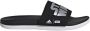 Adidas Adilette Slides Children Core Black Silver Metallic Cloud White Core Black Silver Metallic Cloud White - Thumbnail 4