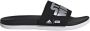 Adidas Adilette Slides Children Core Black Silver Metallic Cloud White Core Black Silver Metallic Cloud White - Thumbnail 3