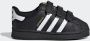 Adidas Originals Superstar CF1 Kinderschoenen Kinder Sneakers met klittenband Zwart EF4843 - Thumbnail 9