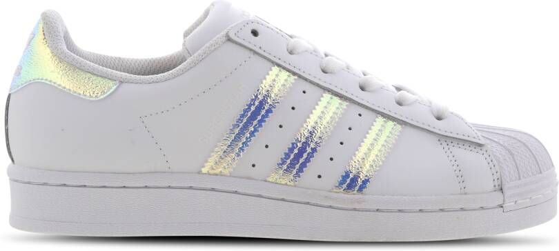 Adidas Superstar basisschool Schoenen White Leer Maat 39 1/3 - Schoenen.nl