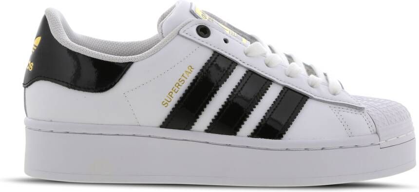 Adidas Superstar Bold W Dames Sneakers Ftwr White Core Black Gold Met - Foto 6