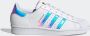 Adidas Originals Superstar Schoenen Cloud White Gold Metallic Core Black Dames - Thumbnail 4