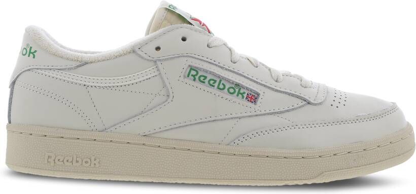 Reebok Club C Heren Schoenen Wit Maat: 40.5 Leer Synthetisch Foot Locker