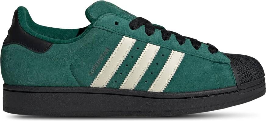 Adidas Superstar Sneakers Groen 2 3 Leer