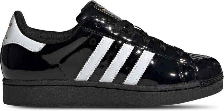 Adidas Superstar Sneakers Dames Zwart Leer