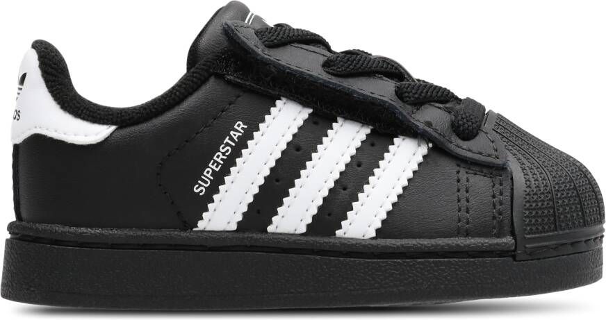 Adidas Superstar Babyschoenen Zwart Leer