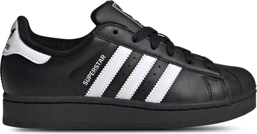 Adidas Superstar Kindersneakers Zwart Leer