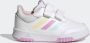 Adidas Sportswear Tensaur sneakers wit lichtblauw lila Jongens Meisjes Imitatieleer 19 - Thumbnail 5