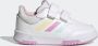 Adidas Sportswear Tensaur sneakers wit lichtblauw lila Jongens Meisjes Imitatieleer 19 - Thumbnail 5