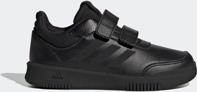 Adidas Tensaur Sport Training Hook And Loop Sneakers Unisex Zwart Mesh Synthetisch