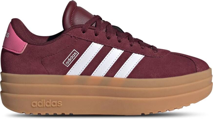 Adidas Vl Court Bold Kindersneakers Rood Mesh Synthetisch