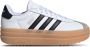 Adidas Vl Court Bold Unisex Schoenen Wit Maat: 36 2 3 Leer Foot Locker - Thumbnail 5