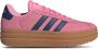 Adidas Vl Court Bold Dames Schoenen Roze Maat: 39 1 3 Leer Foot Locker - Thumbnail 3
