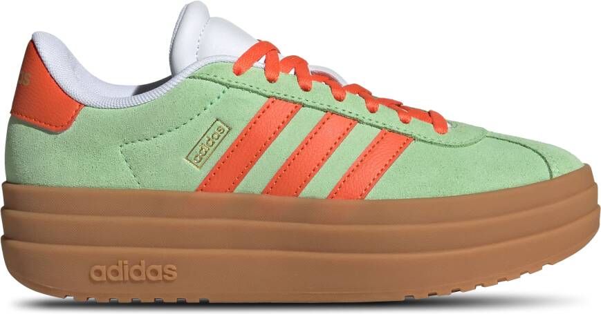 Adidas Vl Court Bold Unisex Schoenen Groen Maat: 35.5 Leer Foot Locker