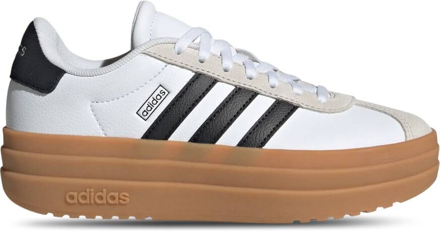 Adidas Vl Court Bold Unisex Schoenen Wit Maat: 35.5 Leer Foot Locker