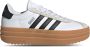 Adidas Vl Court Bold Unisex Schoenen Wit Maat: 36 2 3 Leer Foot Locker - Thumbnail 5