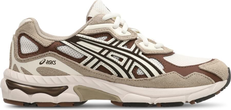 ASICS GEL-NYC Kindersneakers Beige Mesh Synthetisch