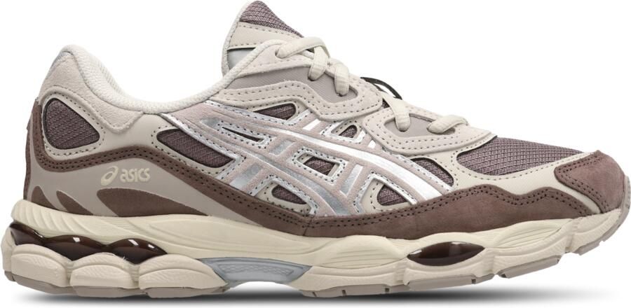 ASICS GEL-NYC Sneakers Dames Bruin Mesh Synthetisch