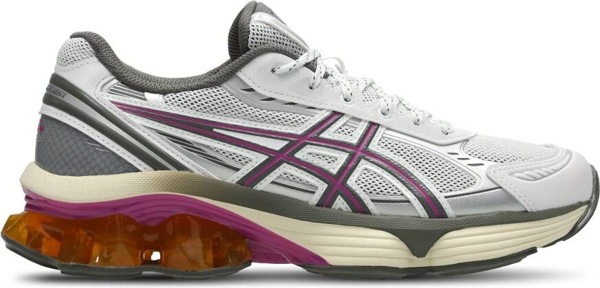 ASICS Gel-Kinetic Dames Schoenen Bruin Maat: 37.5 Mesh Synthetisch Foot Locker