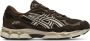 ASICS Sportieve Zwarte Leren Sneakers met Stijlvolle Details Multicolor Heren - Thumbnail 3