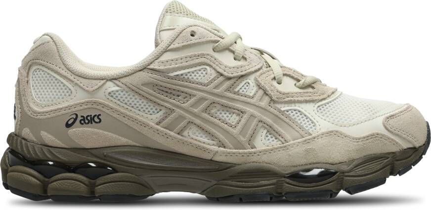 ASICS GEL-NYC Heren Schoenen Wit Maat: 41.5 Mesh Synthetisch Foot Locker