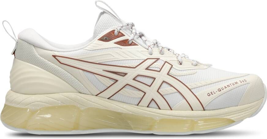 ASICS QUANTUM Heren Schoenen Wit Maat: 41.5 Mesh Synthetisch Foot Locker