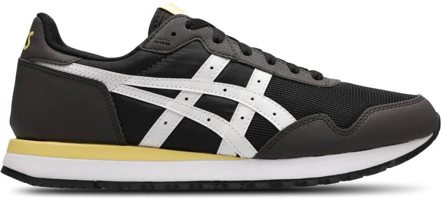 ASICS Tiger Runner Ii Heren Schoenen Zwart Maat: 40 Mesh Synthetisch Foot Locker