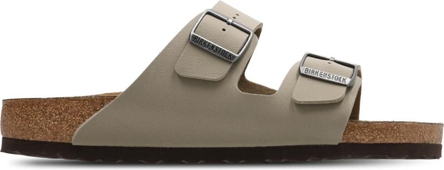 Birkenstock Arizona Slippers en Sandalen Heren Groen Nubuck - Foto 3