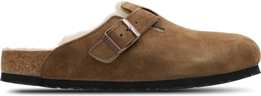 Birkenstock Boston Slippers en Sandalen Heren Bruin Nubuck - Foto 3