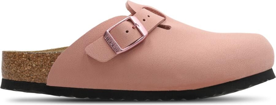 Birkenstock Boston Slippers en Sandalen Kinder Roze Nubuck - Foto 7