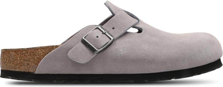 Birkenstock Suede Slippers en Sandalen Dames Paars Suède - Foto 2