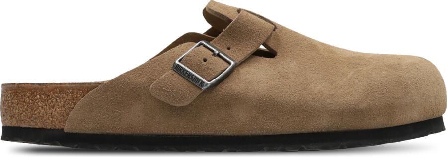 Birkenstock Suede Slippers en Sandalen Heren Bruin Nubuck - Foto 2
