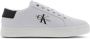 Calvin Klein Plateausneakers CHUNKY CUPSOLE MONO LTH WN vrijetijdsschoen lage schoen veterschoen met ck-opdruk aan de zijkant - Thumbnail 5